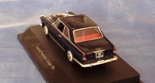 1:43 Starline Lancia Flaminia Coupe 3B 1962 donkerblauw - 1