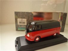 1:43 oude Vitesse VW T1 Bulli 1955 twotone rood-zwart