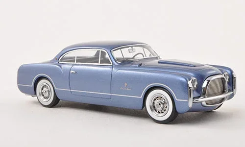 1:43 BoS Models Chrysler SS 1952 metallic blauw resin - 1