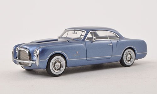 1:43 BoS Models Chrysler SS 1952 metallic blauw resin - 4