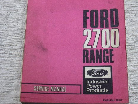 Ford service manual - 1