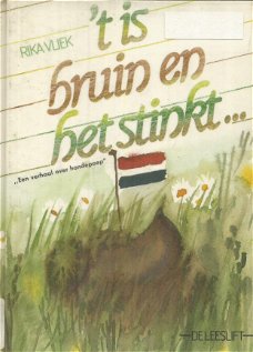 Rika Vliek  -  't Is Bruin En Het Stinkt (Hardcover/Gebonden)