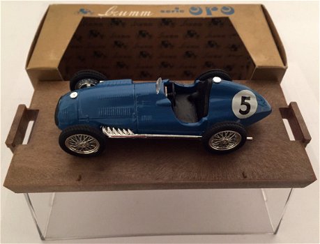 1:43 Brumm r74 Talbot Lago F1 HP 275 1950 #5 blauw - 0