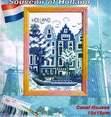 Lanarte borduurpakket  " CANAL HOUSES " 34664
