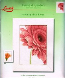 LANARTE BORDUURPAKKET PINK FLOWER 35053