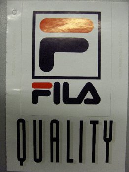 sticker Fila - 1