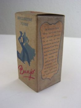 Oude verpakking met flesje brillantine : Banjo - 2