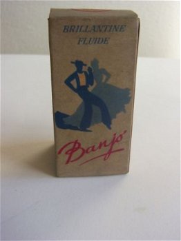 Oude verpakking met flesje brillantine : Banjo - 4