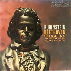 Artur Rubinstein  -  Ludwig van Beethoven ‎– Sonata No. 21in C, Op. 53 ("Waldstein"); No. 18 (Op. 31