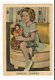 Oud klein kaartje : Shirley Temple met pop // vintage small card Shirley Temple with doll - 1 - Thumbnail