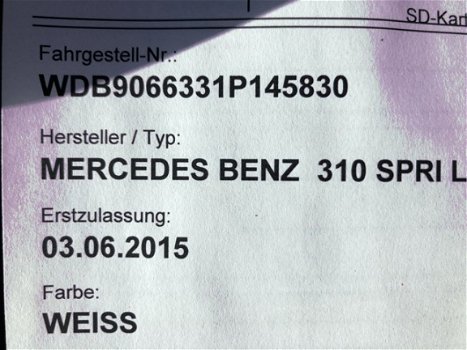 Mercedes-Benz Sprinter - 310cdi l2h1 - 1