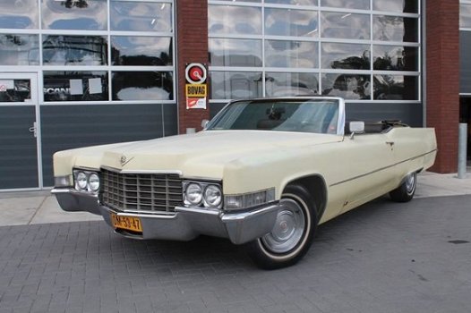 Cadillac De Ville - 6 CD 69 1969 Cabriolet Onverprutst rijdt goed - 1