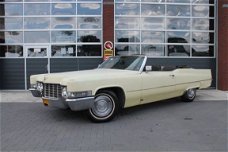 Cadillac De Ville - 6 CD 69 1969 Cabriolet Onverprutst rijdt goed