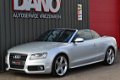 Audi A5 Cabriolet - 2.0 TFSI Pro S-line + 2009 Grijs Xenon/Navi/Leer/LED - 1 - Thumbnail