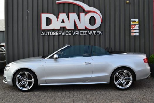 Audi A5 Cabriolet - 2.0 TFSI Pro S-line + 2009 Grijs Xenon/Navi/Leer/LED - 1