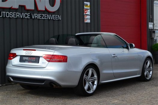 Audi A5 Cabriolet - 2.0 TFSI Pro S-line + 2009 Grijs Xenon/Navi/Leer/LED - 1