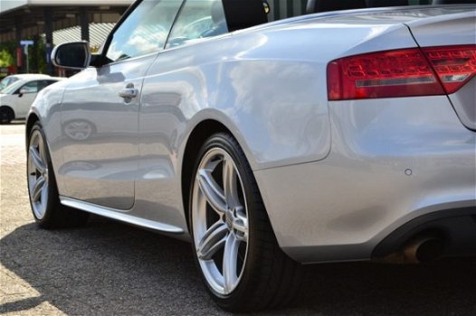 Audi A5 Cabriolet - 2.0 TFSI Pro S-line + 2009 Grijs Xenon/Navi/Leer/LED - 1