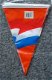Vlaggenlijn PE oranje met r/w/b waperende vlag - 2 - Thumbnail