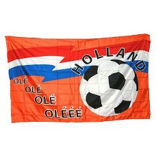 Gevel Vlag 90 x 150  OLE OLE