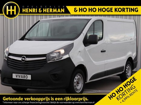 Opel Vivaro - 1.6 CDTI Selection (AIRCO/NIEUW NU met € 4.754, - KORTING) VBD-02-P - 1