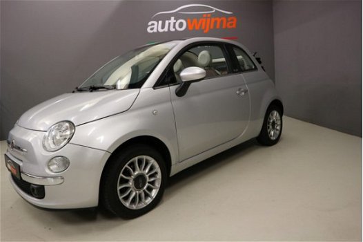 Fiat 500 C - 1.4 100pk Lounge Cabriolet Leder Interscope HiFi - 1