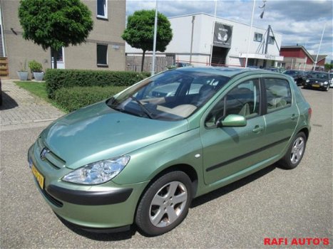 Peugeot 307 - 1.6 16V 5DRS|LEDER BEKLEDING|APK-2-7-20 - 1