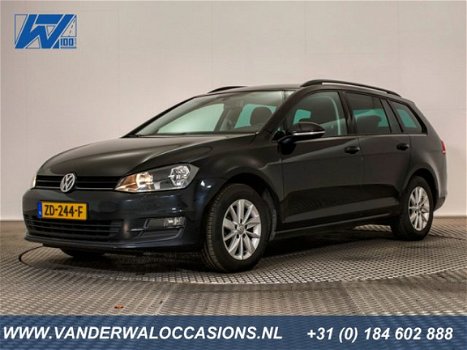 Volkswagen Golf Variant - 1.4 TSi 125pk DSG ECC NAV DGLAS PDC TREKHAAK 16'' - 1