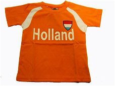 Oranje shirt 164