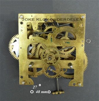 === Uurwerk = Gustav Becker = oud = 39669 - 1