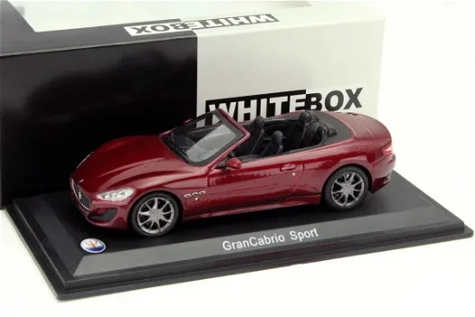 1:43 WhiteBox Maserati GranCabrio Sport 2013 - 0