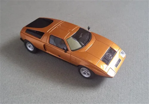 1:43 BoS-Models 43195 Mercedes C111-I concept 1969 orange - 1