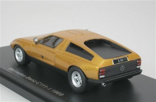 1:43 BoS-Models 43195 Mercedes C111-I concept 1969 orange - 3