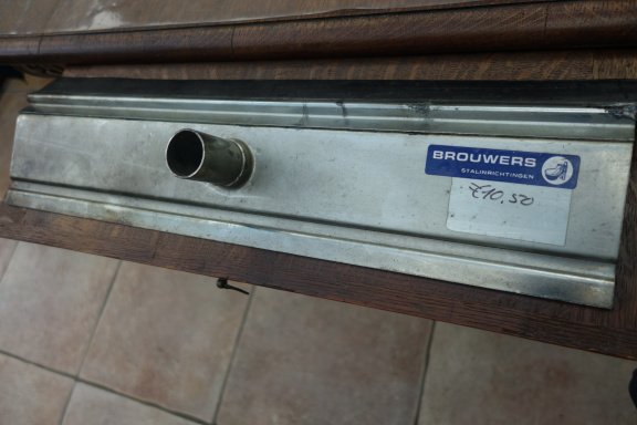 Rechte vloerreiniger 54 cm. Thermisch verzinkt zonder steel - nr. 1