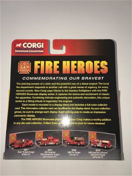 Corgi Fire Heroes Magirus Deuts Deutz brandweer - 1