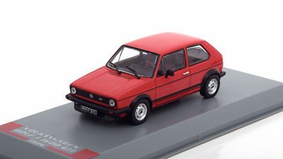 1:43 Ixo 1976 VW Golf mk1 1600 rood GTI Collection 217473 - 1