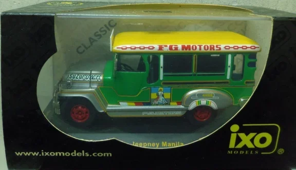 1:43 Ixo CLC037 Isuzu Jeep jeepney Taxi bus Manilla - 1