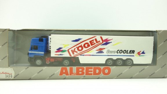 1:87 Albedo MAN truck & trailer Kögel Eurocooler - 0