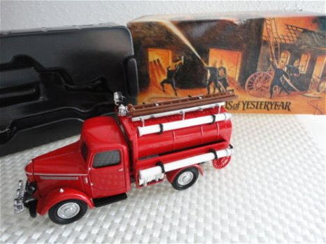 1:43 Matchbox 1939 Bedford tankwagen brandweer - 0