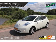 Nissan LEAF - Base 24 kWh NETTO PRIJS eigen accu navigatie bluetooth stoelverwarming climate&cruise