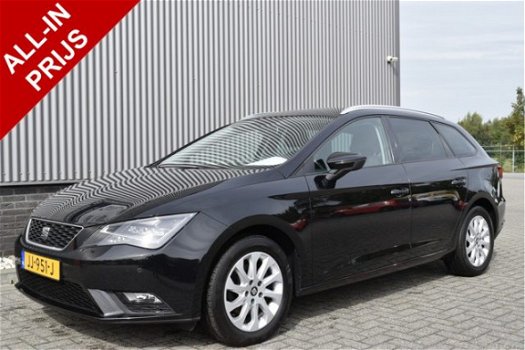 Seat Leon ST - 1.6 TDI Style Connect navigatie, PDC, camera, cruise control, bluetooth, climate cont - 1