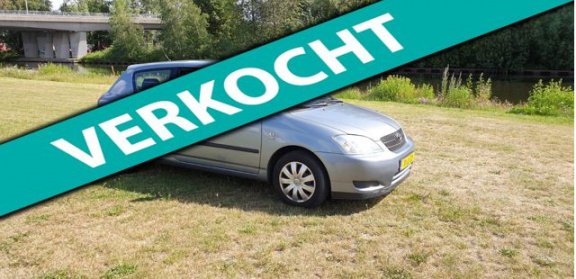 Toyota Corolla - 1.6 VVT-i Linea Terra Automaat nw apk airco cv op afs elekramen - 1