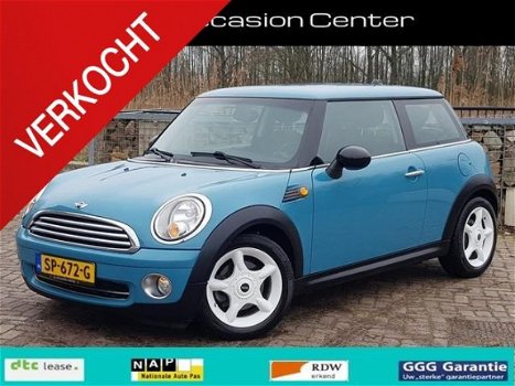 Mini Mini Cooper - 1.4 One Pepper |ZEER NETTE STAAT | Cruise contr | Airco - 1