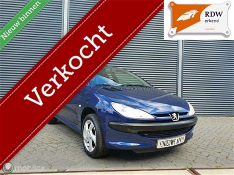 Peugeot 206 - 1.4 XS Mooie auto Nieuwe APK Met wat werk - 1