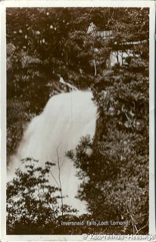 Schotland Inversnaid Falls, Loch Lomond 1935