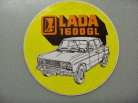 sticker Lada 1600 GL - 1