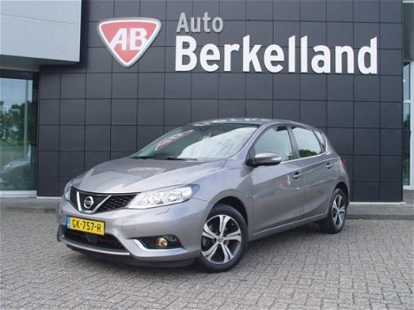 Nissan Pulsar - 1.2 DIG-T Acenta* Navi*Camera* 116pk *Keyless* Cruise* NAP*v.a.189, -PM *Altijd zeer - 1