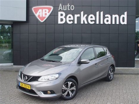 Nissan Pulsar - 1.2 DIG-T Acenta* Navi*Camera* 116pk *Keyless* Cruise* NAP*v.a.189, -PM *Altijd zeer - 1