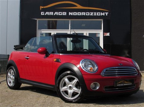 Mini Mini Cabrio - 1.6 Cooper Pepper CRUISE CONTROL|HALF LEDER|STOELVERWARMING|PDC|AIRCO|ELEKTRISCHE - 1