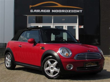 Mini Mini Cabrio - 1.6 Cooper Pepper CRUISE CONTROL|HALF LEDER|STOELVERWARMING|PDC|AIRCO|ELEKTRISCHE - 1