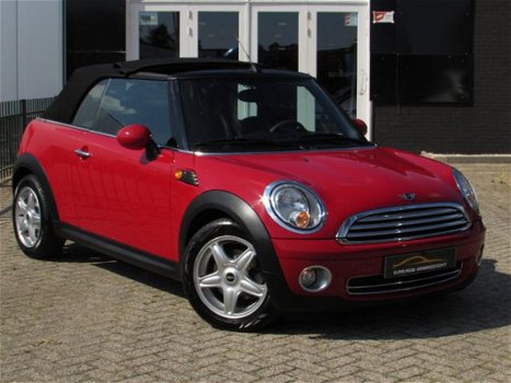 Mini Mini Cabrio - 1.6 Cooper Pepper CRUISE CONTROL|HALF LEDER|STOELVERWARMING|PDC|AIRCO|ELEKTRISCHE - 1